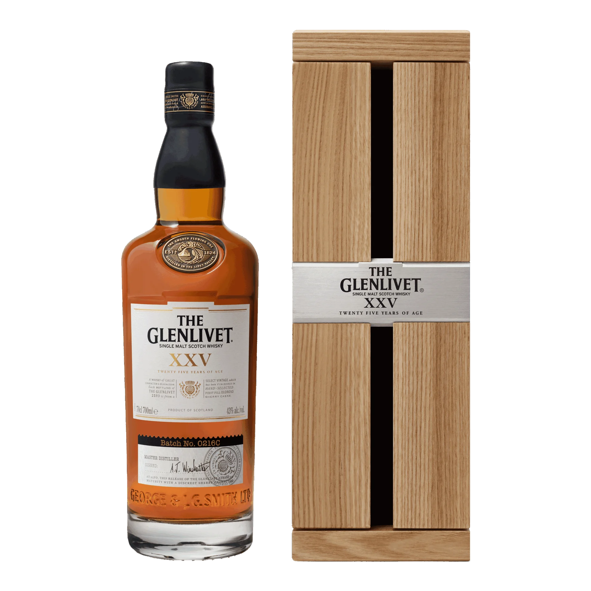 The Glenlivet Whisky 25yo 700 ml Canister