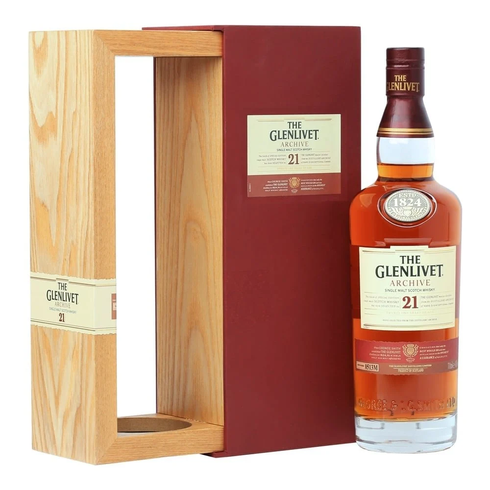 The Glenlivet Whisky 21 yo 700 ml archive 43%