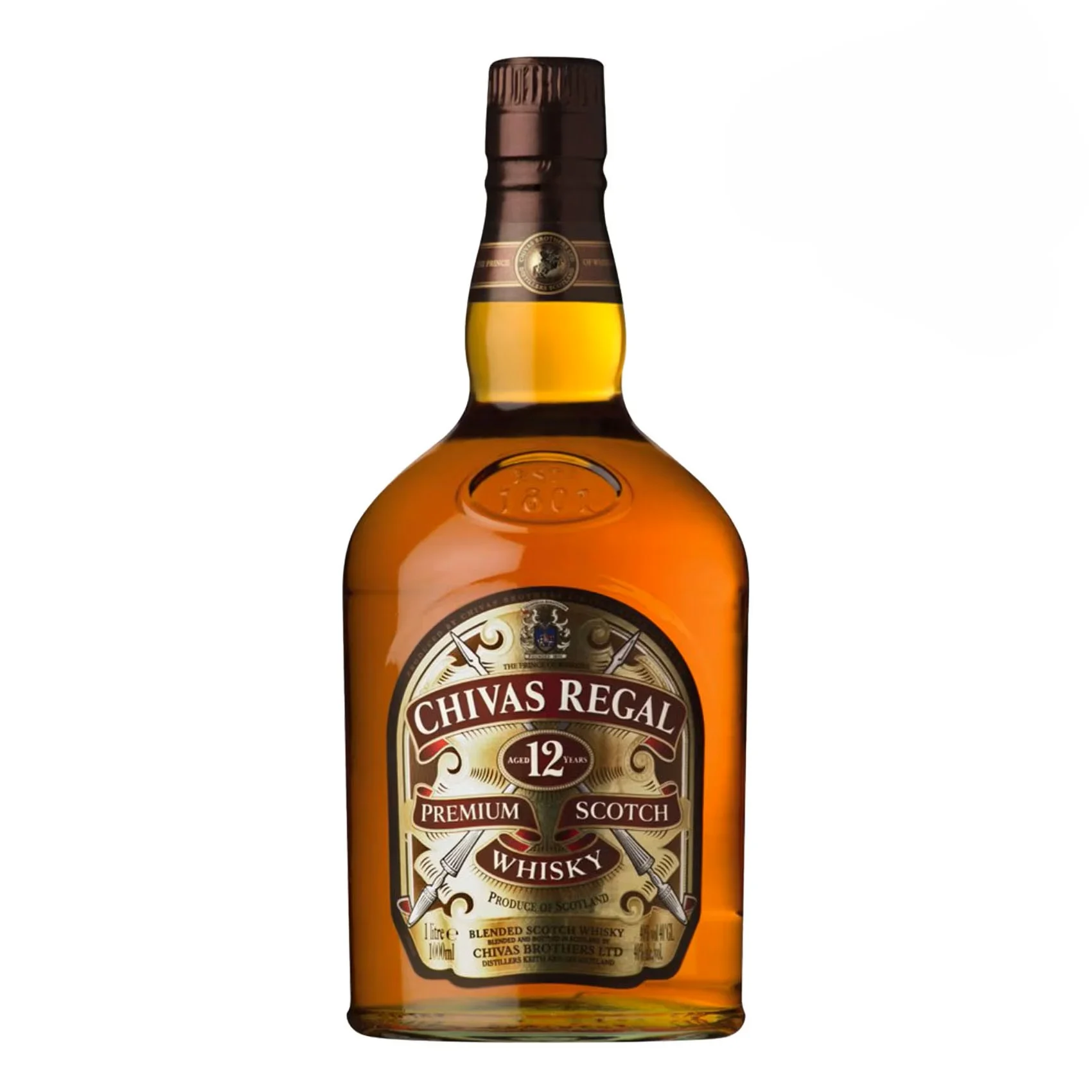 CHIVAS REGAL WHISKY 12 YO 40% 12X37.5CL ROUND CP