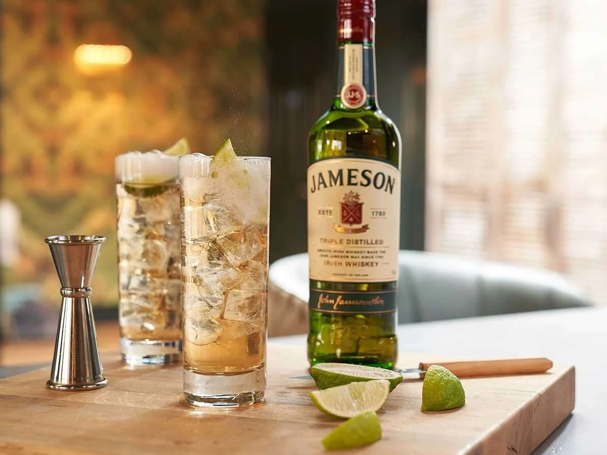 Jameson, Ginger Ale & Lime Recipe
