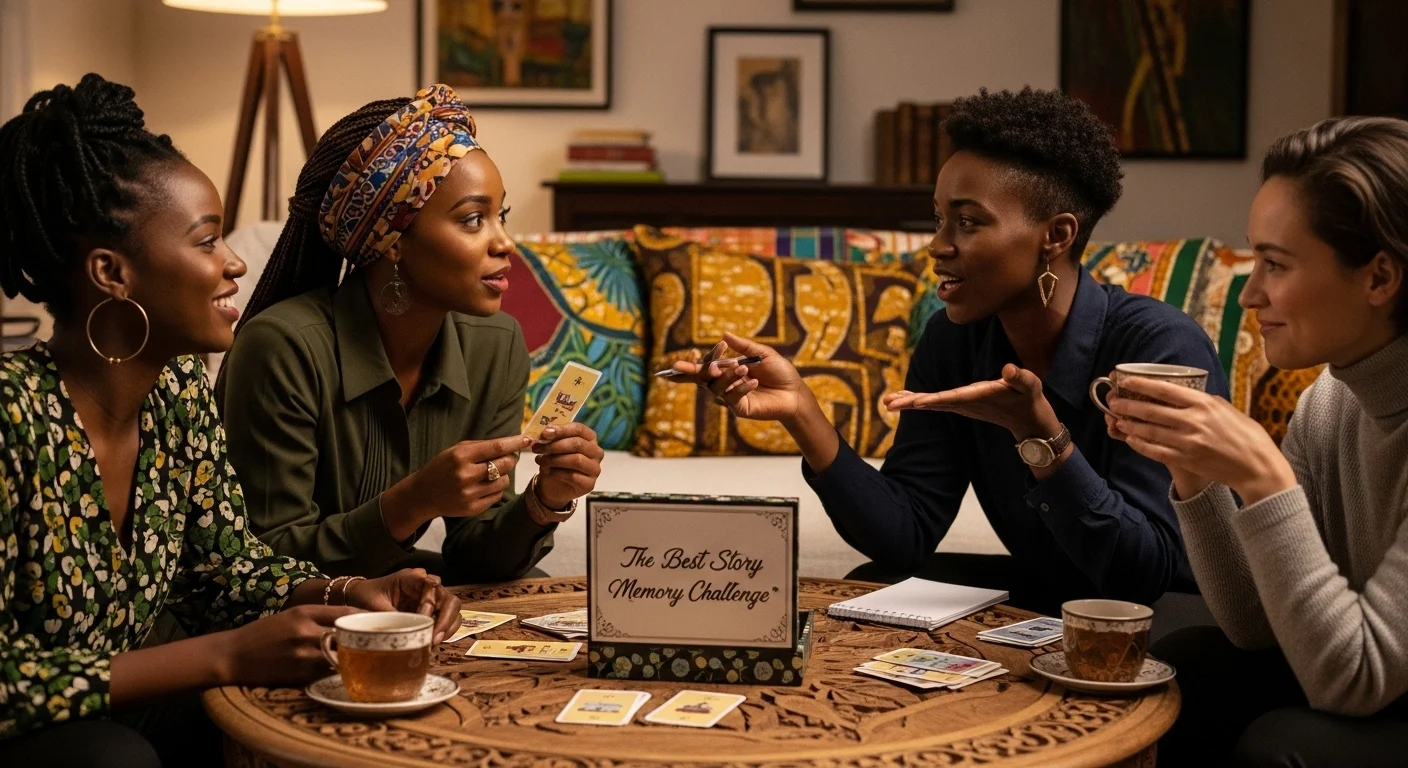 "The Best Story" Memory Challenge: An intimate game to test friendship knowledge.